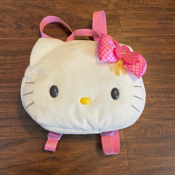 Hello Kitty Handbags - Hello Kitty Backpack Bag Purse Japan Geisha RARE Tokyo Lolita Bow Spring Summer